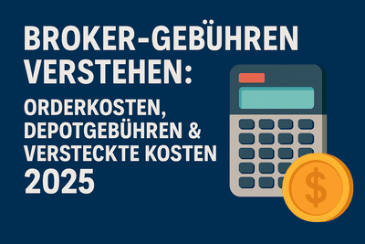 Broker-Gebühren verstehen: Orderkosten, Depotgebühren & versteckte Kosten 2025